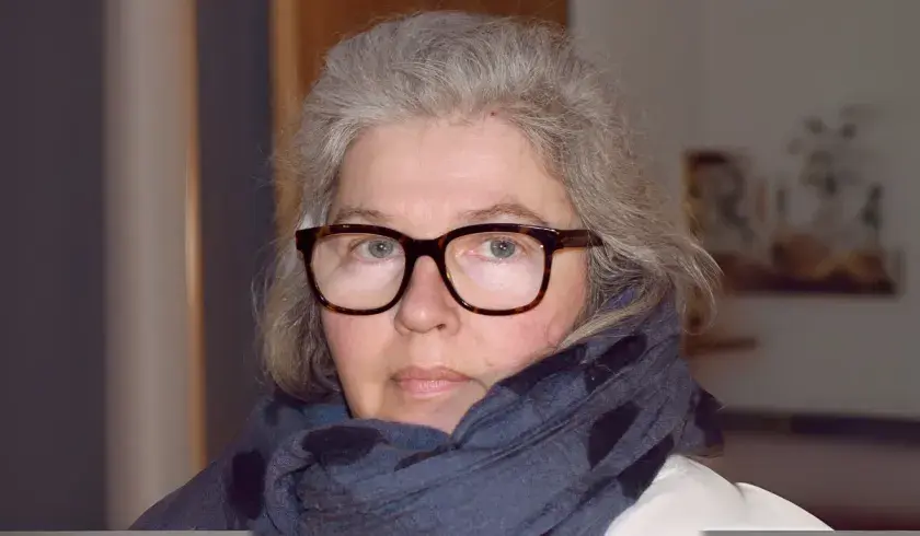 Beate Framdal - redaktør i Fredrikke, medlemsblad til Sanitetskvinnene