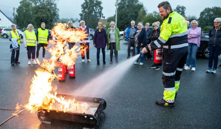 Trygghetstreff brannsikkerhet Lier