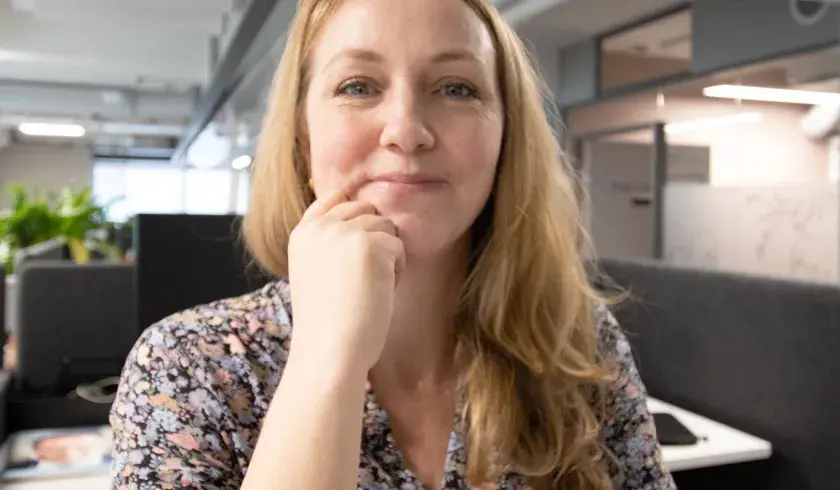 Senior rådgiver på vold i Sanitetskvinnene Eli Beenfeldt