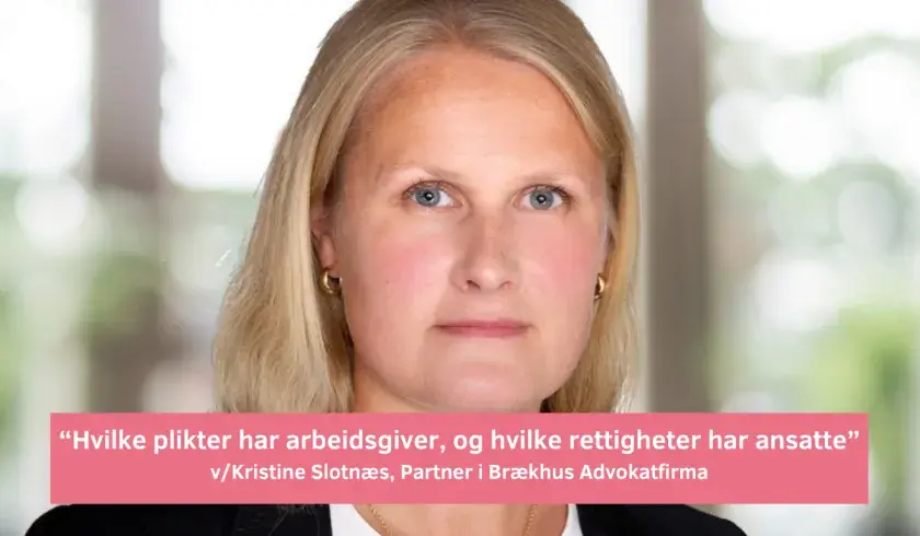 Kristine Slotnæs, Partner i Brækhus Advokatfirma
