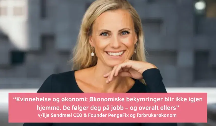 ilje Sandmæl CEO & Founder PengeFix og forbrukerøkonom 