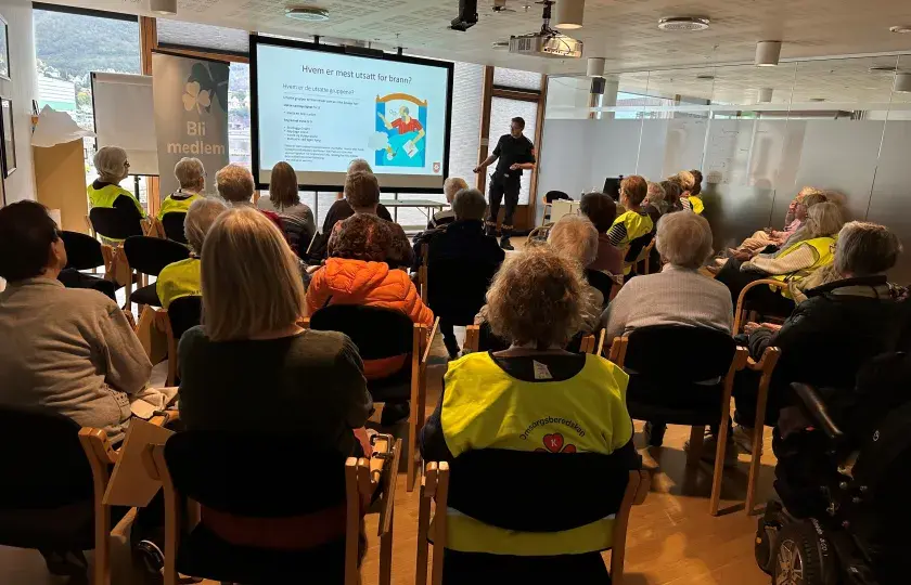 Trygghetstreff brannsikkerhet for eldre