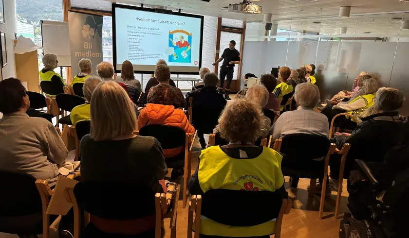 Trygghetstreff brannsikkerhet for eldre