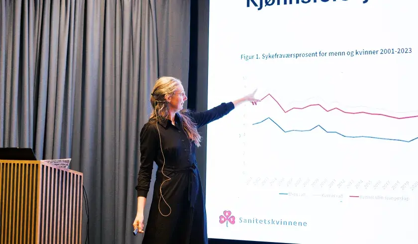 Liv B. Johansen, seniorrådgiver Kvinnehelse Sanitetskvinnene