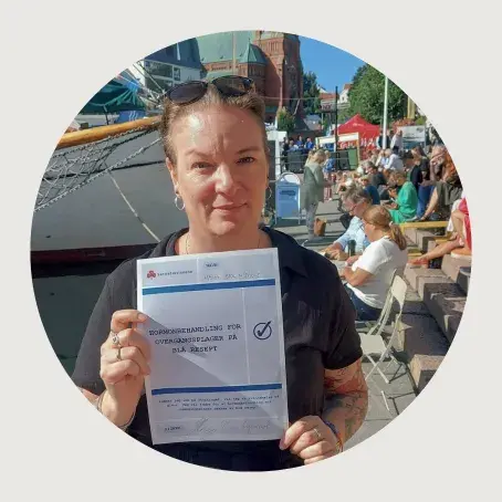 Hege Bae Nyholt, R&oslash;dt